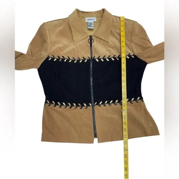 Worthington Tan and Black Women's Blazer - Picture 4 of 15